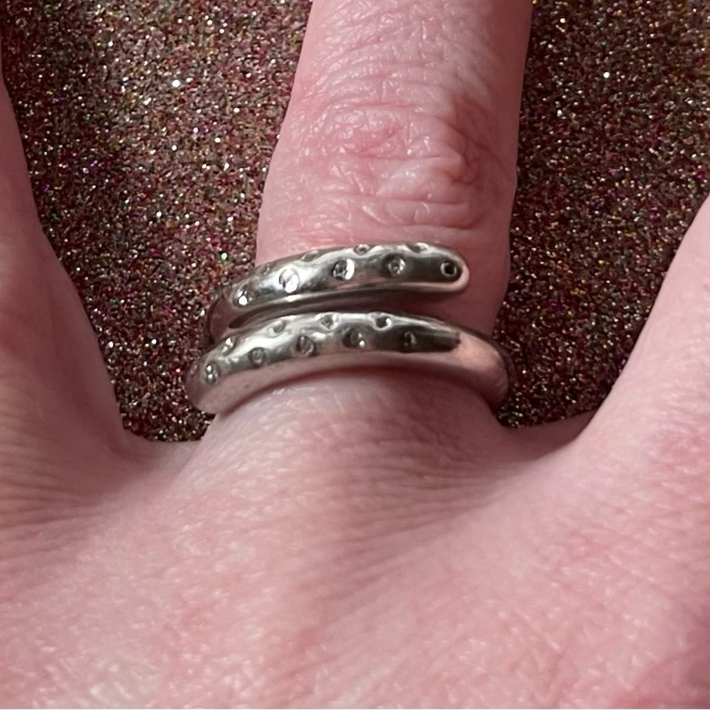 Sterling silver ring - Picture 5 of 7